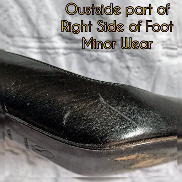 St. John Black Slingback Heels - Picture 11 of 12